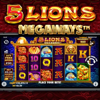 VK88 5 Lions Megaways